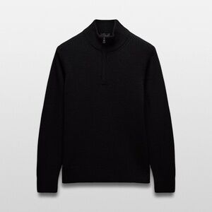Reigning Champ Merino Rib Vinnie Quarter Zip